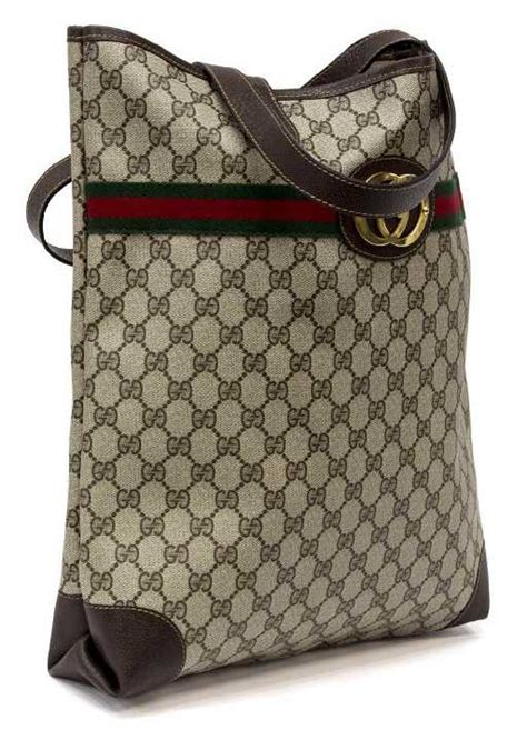 gucci garden canvas tote|Gucci canvas bag vintage.